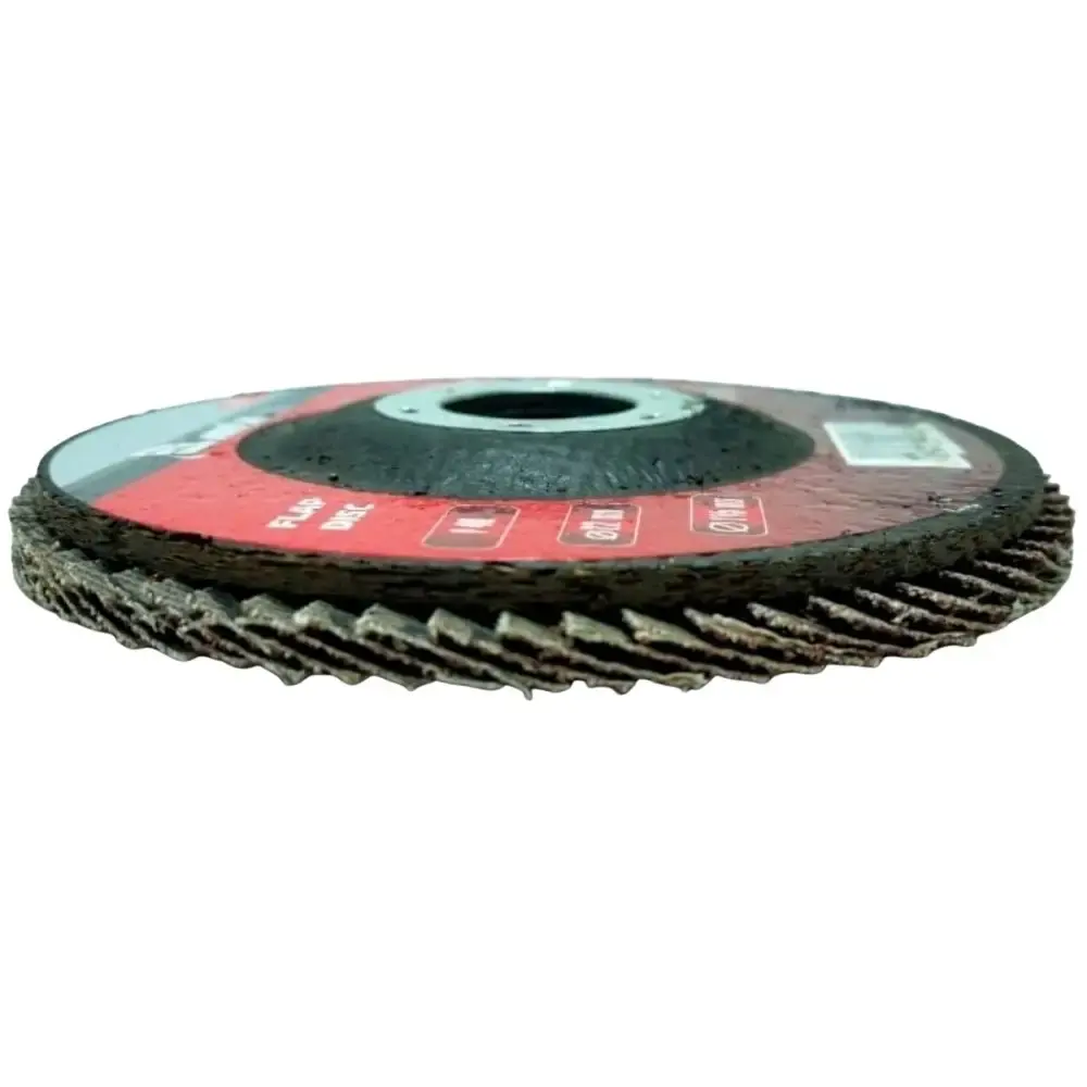 Disco de lixa flap 4,1/2 POL grana 80 kit com 50 unidades MTX — fotografia 4