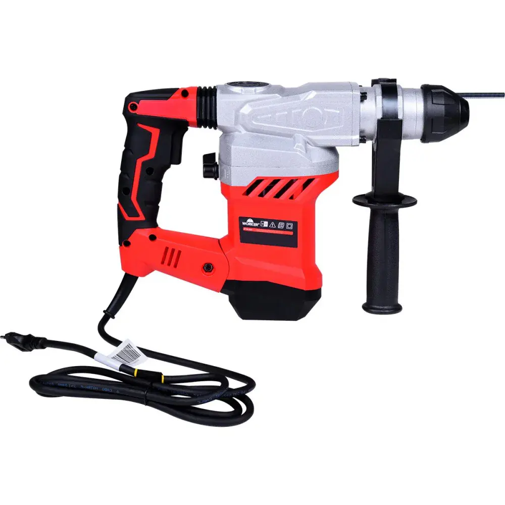 Martelete perfurador rompedor sds plus 1500W 220V Worker — fotografia 4