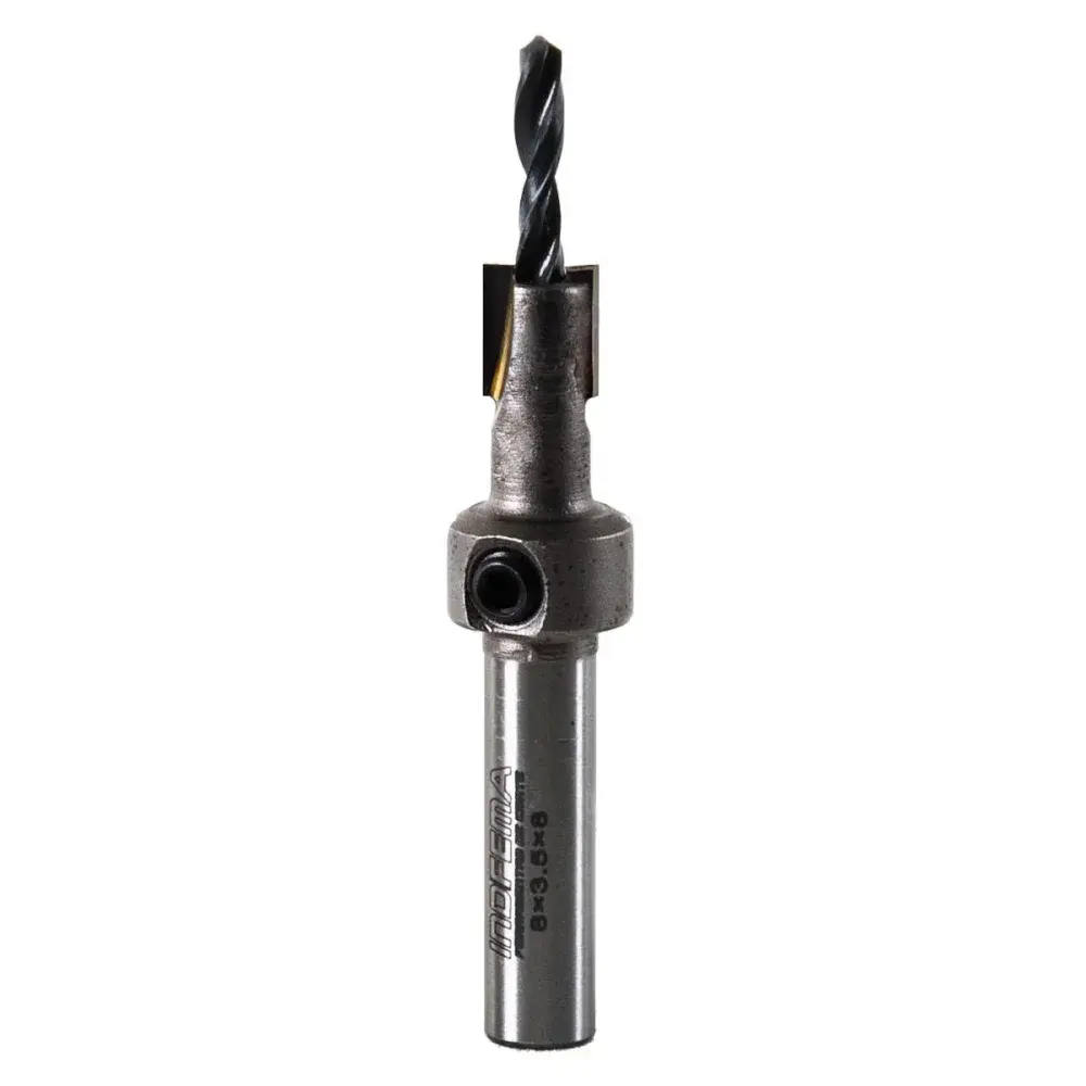 Escareador hw reto 2 cortes 3,5 x 08MM Indfema 6960.03 — fotografia 3