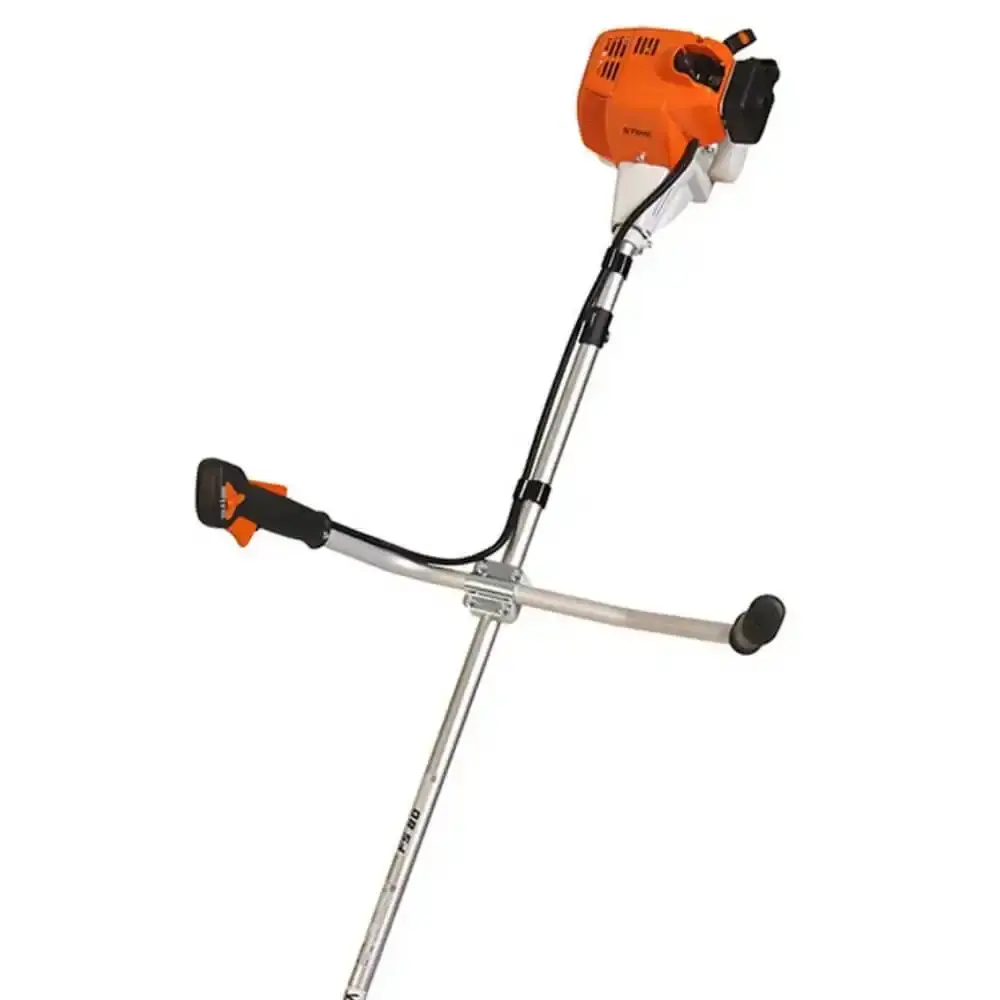 Roçadeira combustão a gasolina 1,3 CV 25 CC lâmina 3 facas FS 80 Stihl — fotografia 3