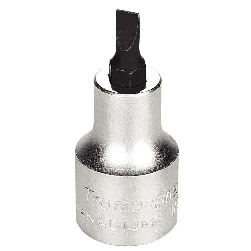 Soquete fenda com ponta chata 6,5MM 1/2" Tramontina