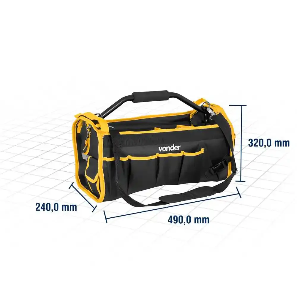 Bolsa em lona para ferramentas BL-004 Vonder — fotografia 3