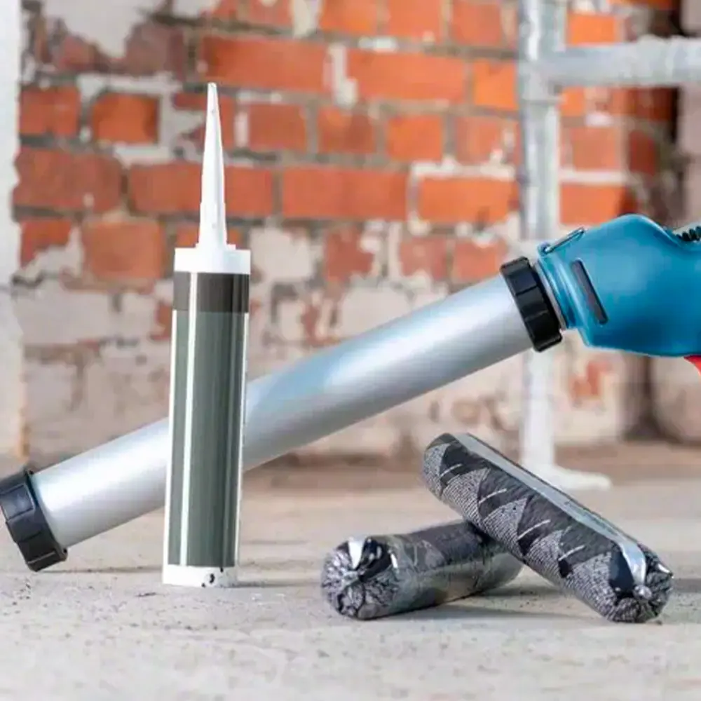 Pistola de silicone calafetagem à bateria 18V 2 baterias 4,0AH, carregador bivolt e bolsa Bosch — fotografia 5