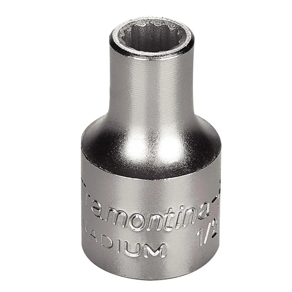 Soquete estriado longo com encaixe 1/2 32MM Tramontina