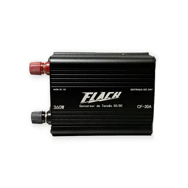 Conversor de tensão dc/dc 24V para 12V 30A - Flach