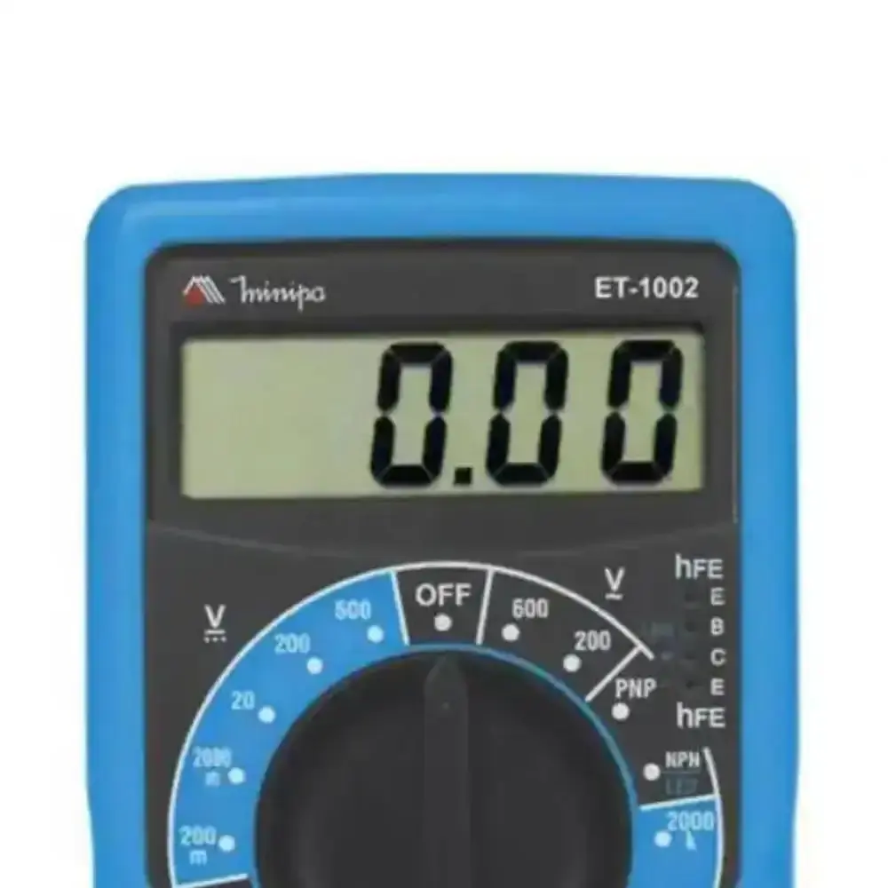 Kit alicate amperímetro digital ET-3200 e multímetro digital ET-1002 Minipa — fotografia 6