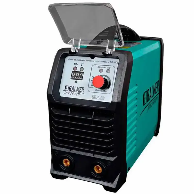 Máquina de solda inversora TIG e MMA joy 163 DV 160A bivolt Balmer