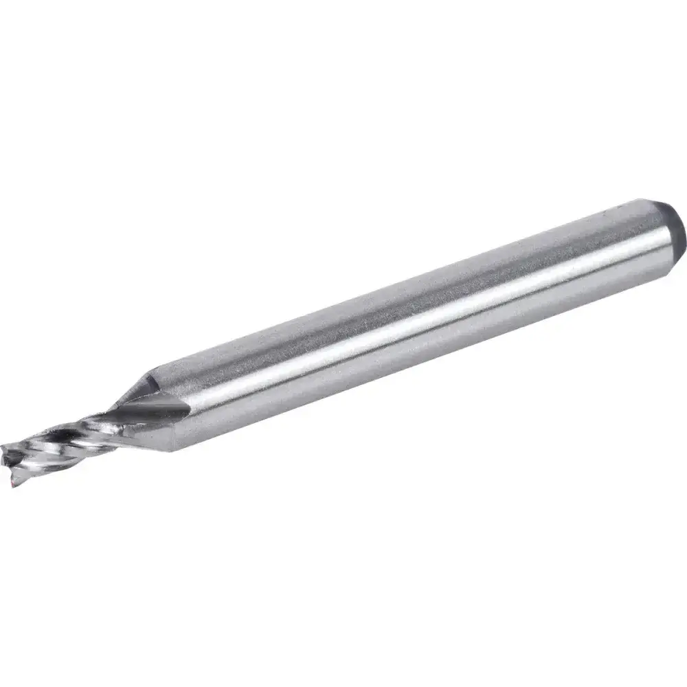 Fresa de topo reto aço rápido 3MM haste 6MM Worker — fotografia 8