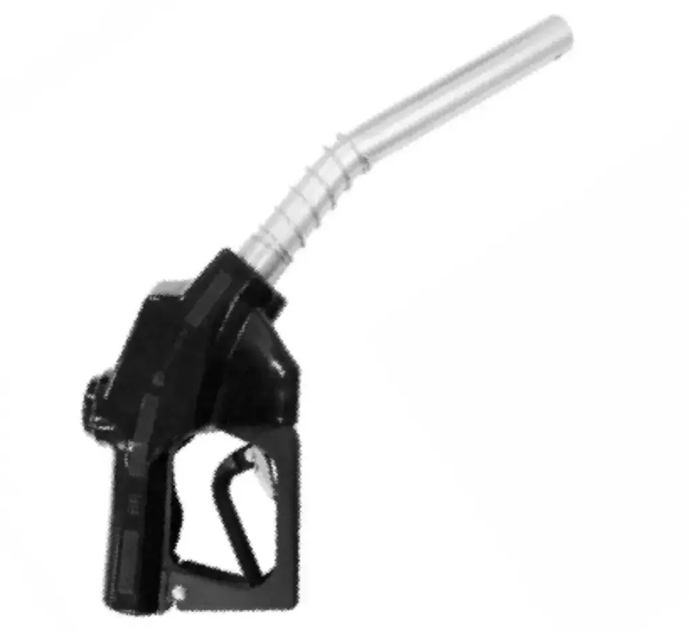 Bico abastecimento automático ponteiro longo preto 1 POL Bremen — fotografia 5