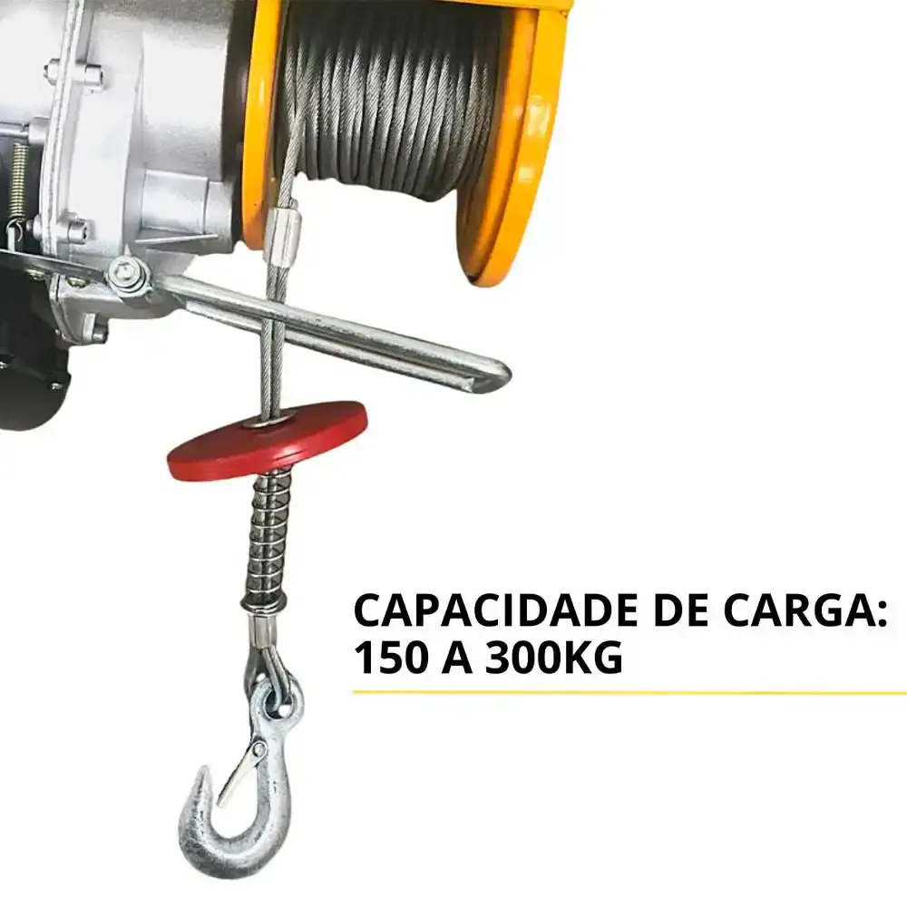 Talha Elétrica 150 kg a 300 kg IWGE150 IMPORTWAY 110 V — fotografia 3