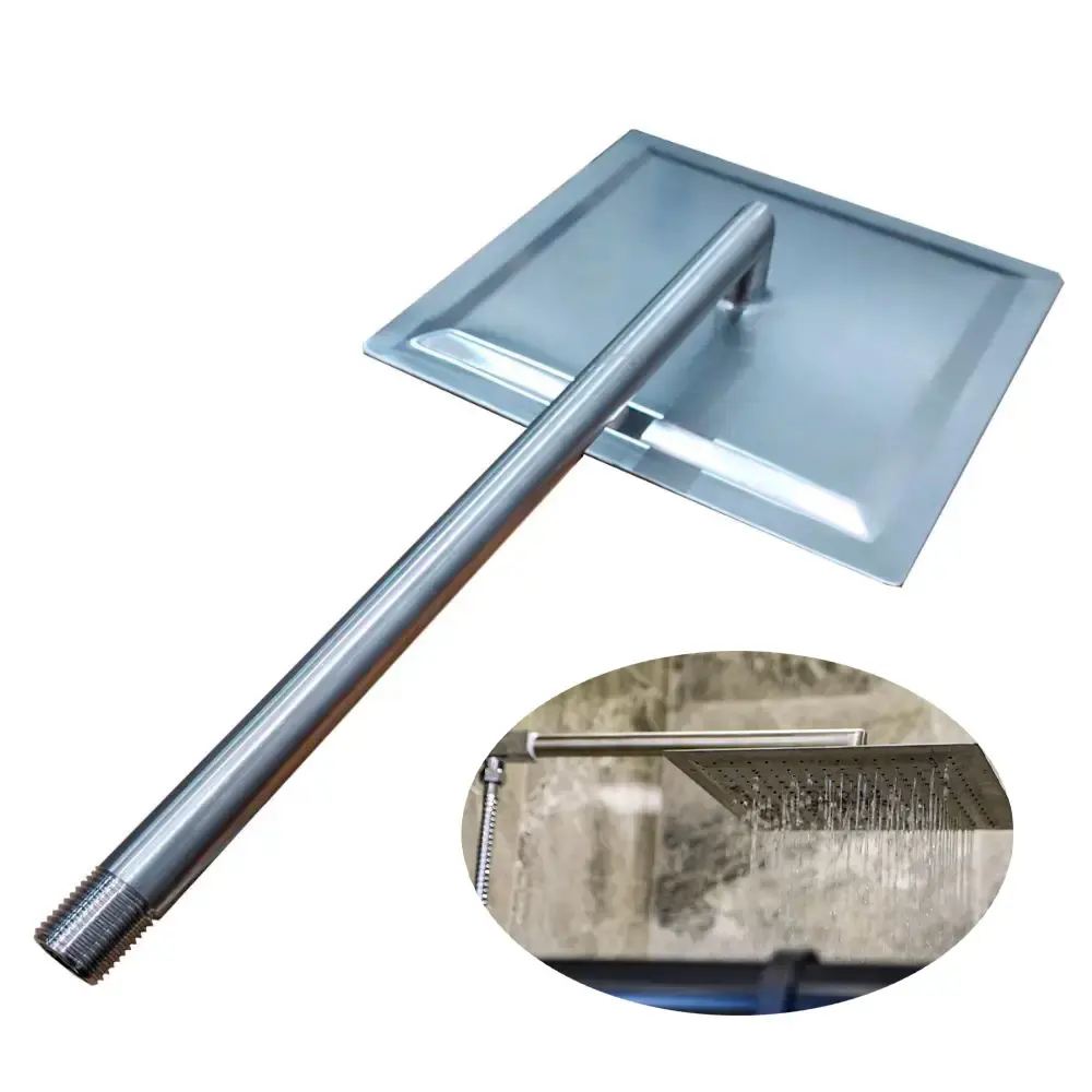 Ducha inox quadrada 25X25 CM Evald