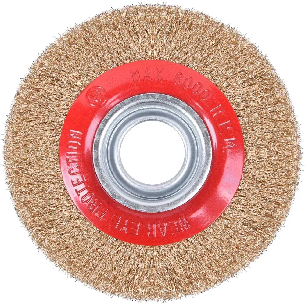 Escova circular com bucha 1/2 12,70MM 6.000RPM Worker — fotografia 3