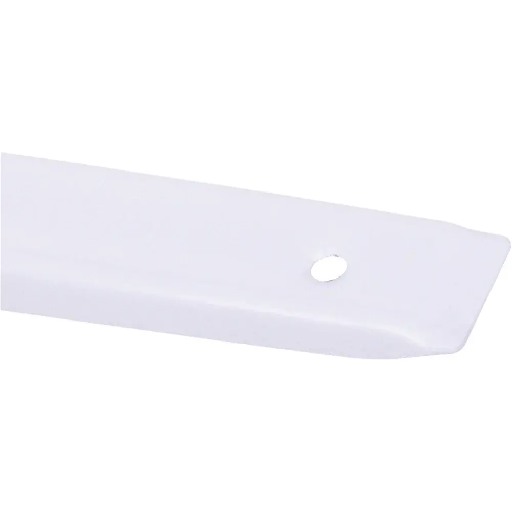 Cantoneira reforçada em aço 10”X 12” 1,4MM branca Kala — fotografia 4