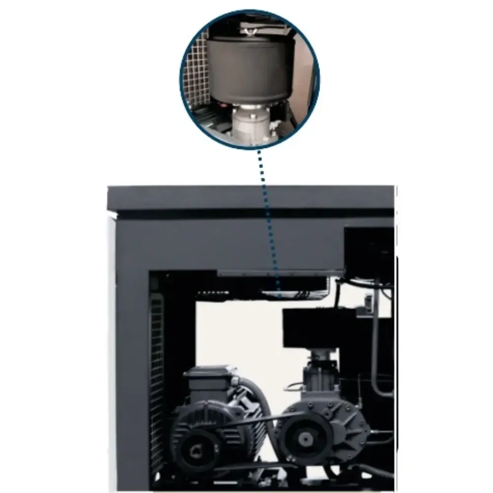 Compressor de parafuso platinum 10HP 8BAR 220V TB10 techto — fotografia 3