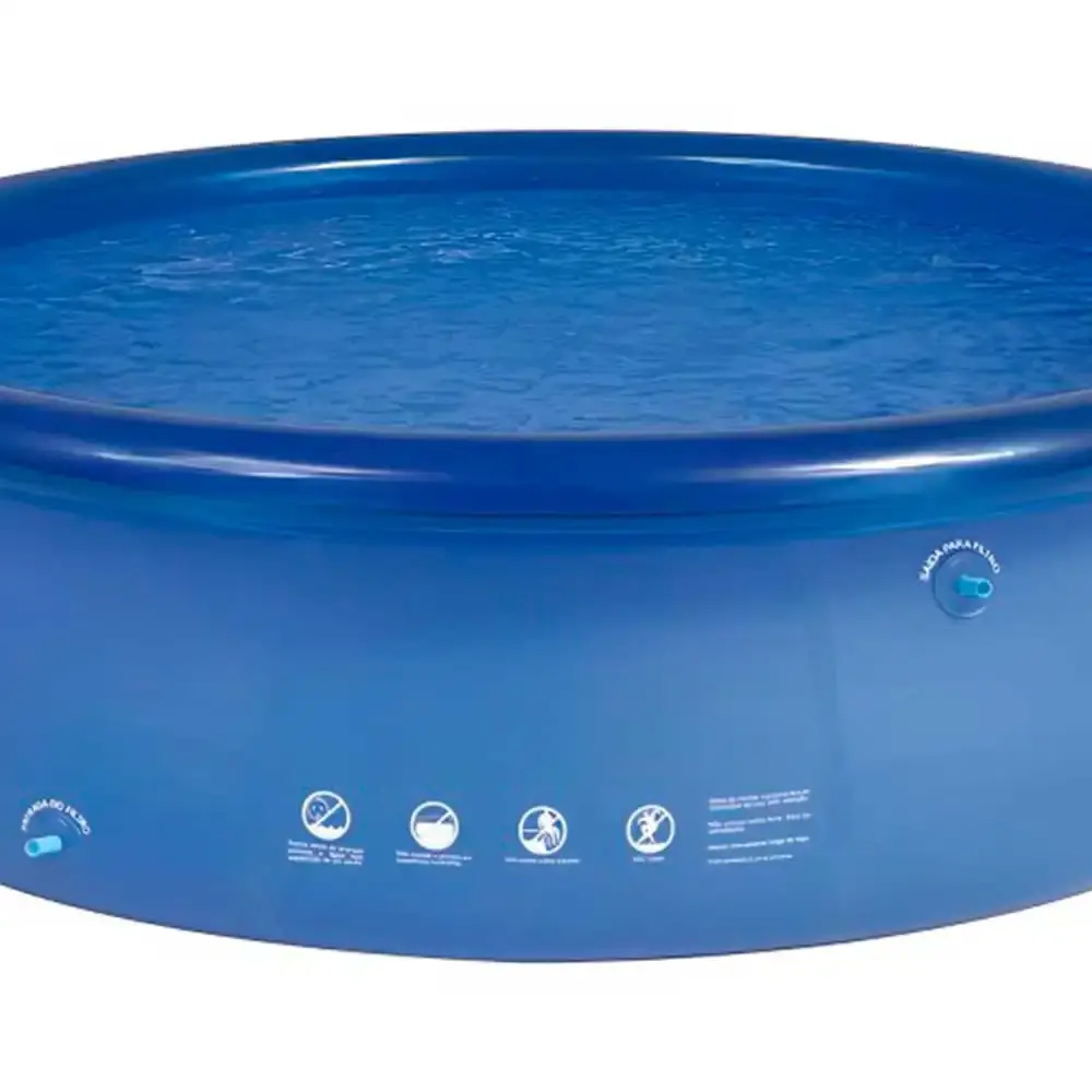 Piscina inflável azul em PVC 4.600 litros 1054 Mor — fotografia 4