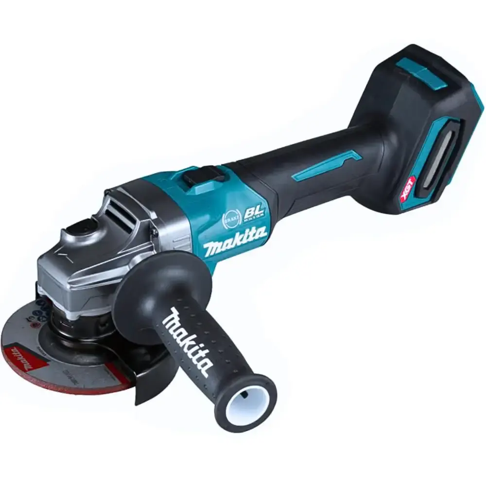 Esmerilhadeira angular 40V 4.1/2 POL sem bateria e carregador GA007GZ Makita — fotografia de referência