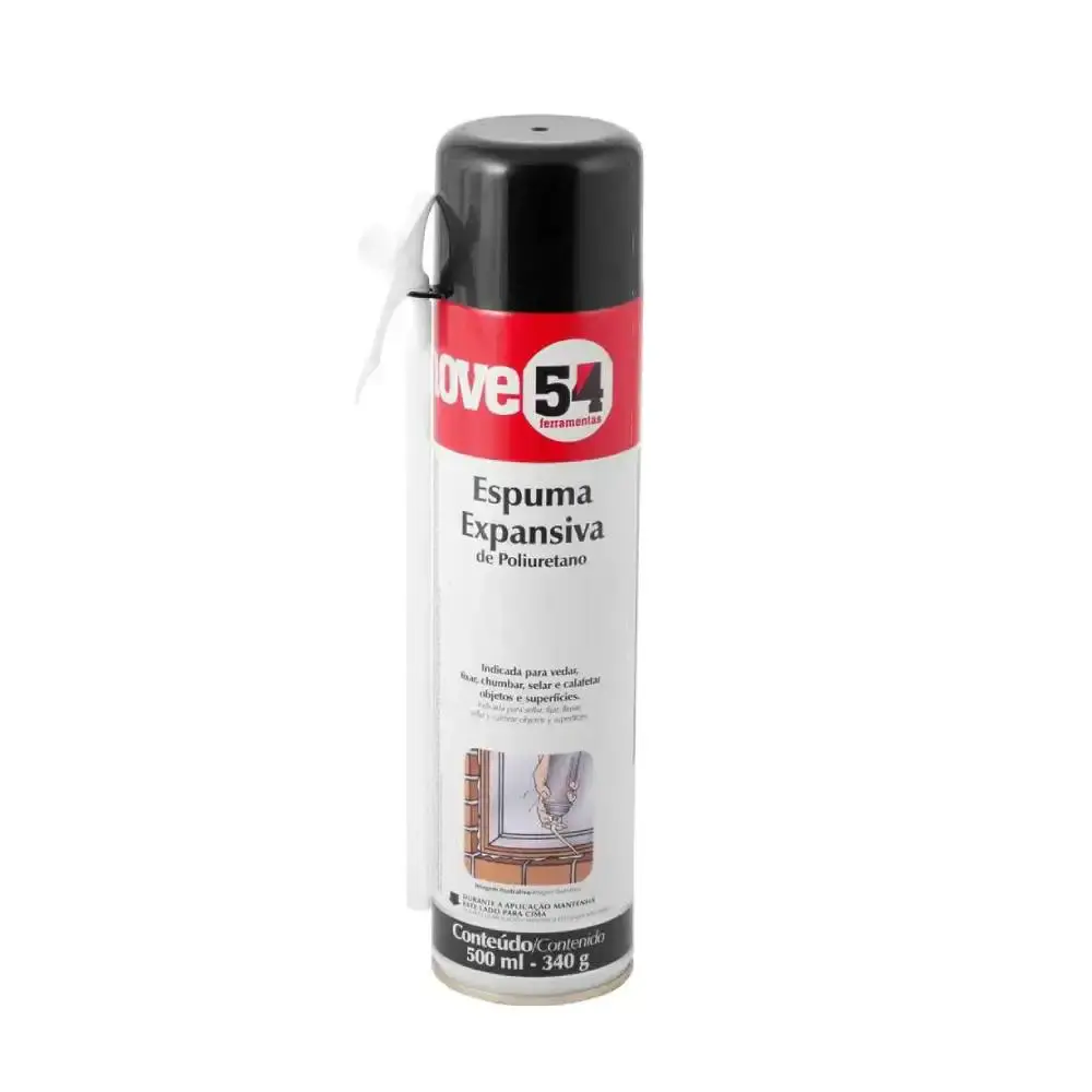 Espuma expansiva 500 ml/340g NOVE54 1690340500 — fotografia de referência