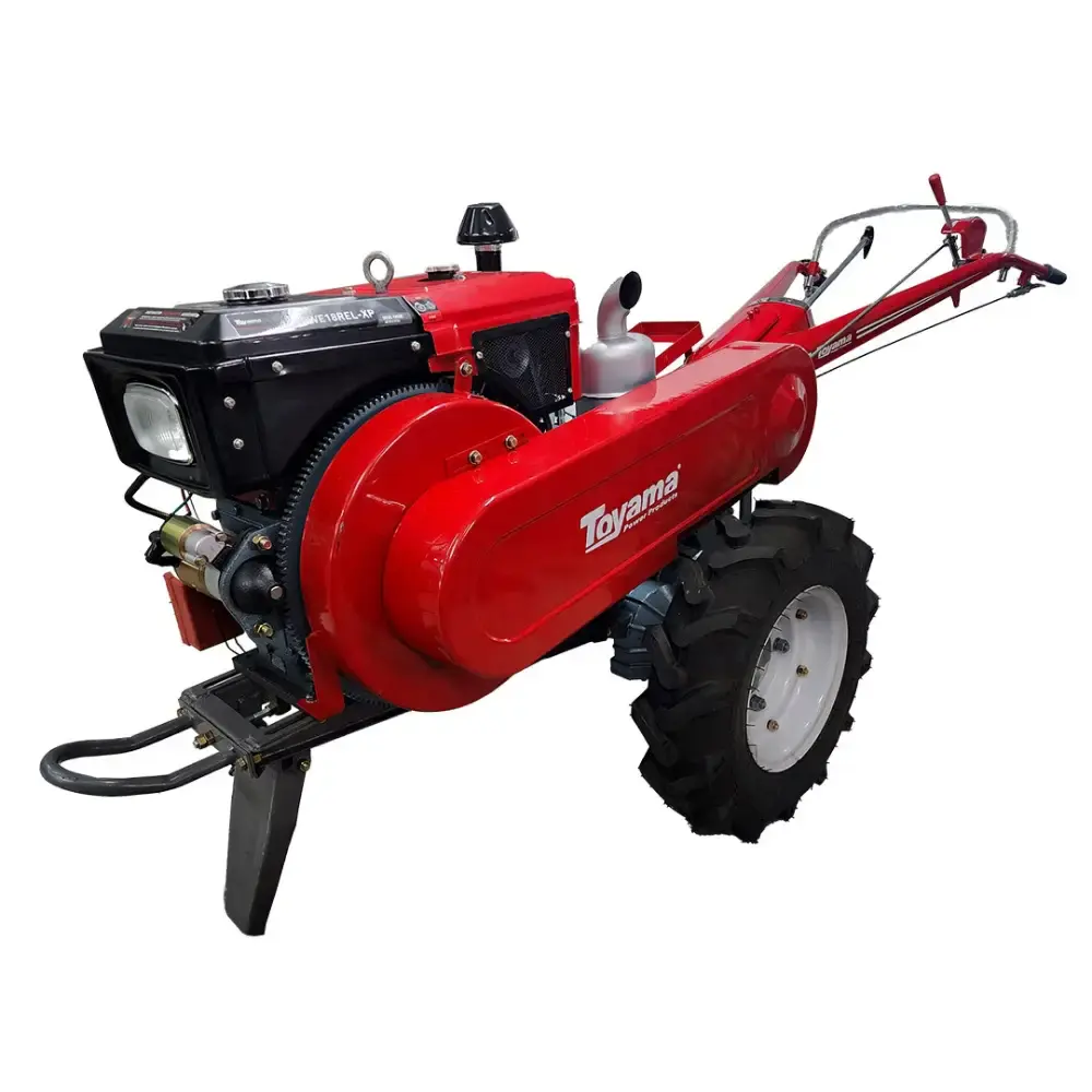 Motocultivador diesel 16,5 HP 4T 942 CC microtrator TDWT80TE 707-006 Toyama — fotografia 6