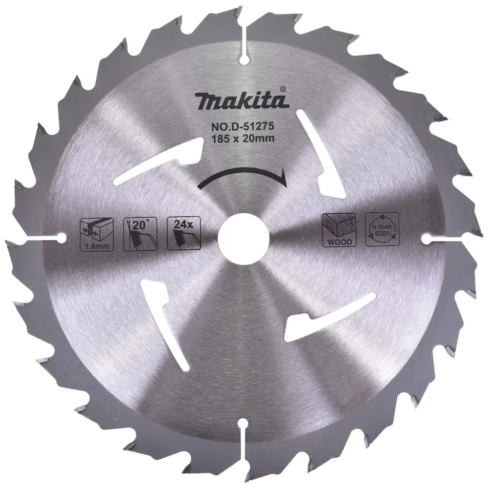Serra circular 7.1/4” 185MM 5500RPM 1600W 220V HS7010 Makita — fotografia 5