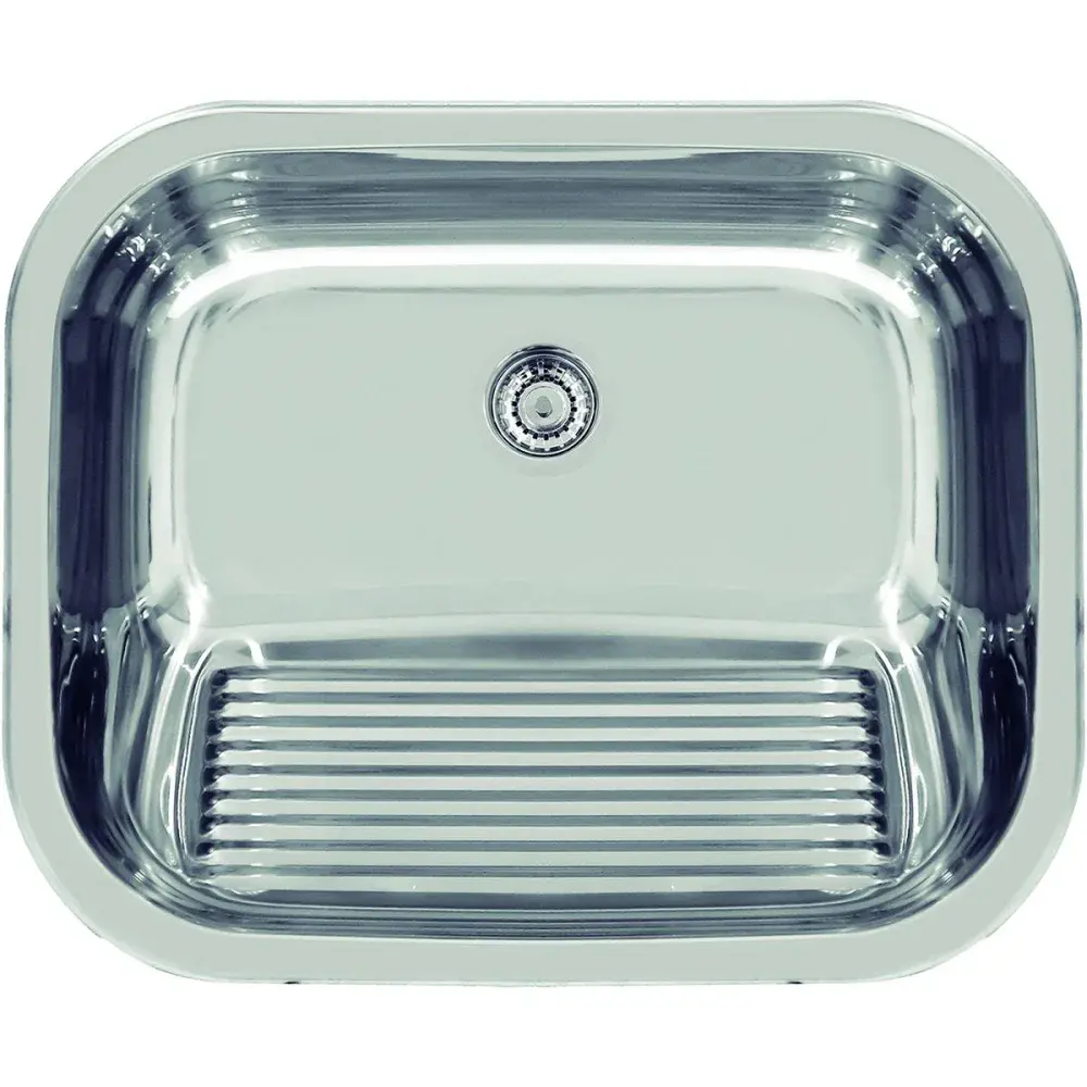 Tanque hera de encaixe em aço inox acetinado 50X40CM Tramontina