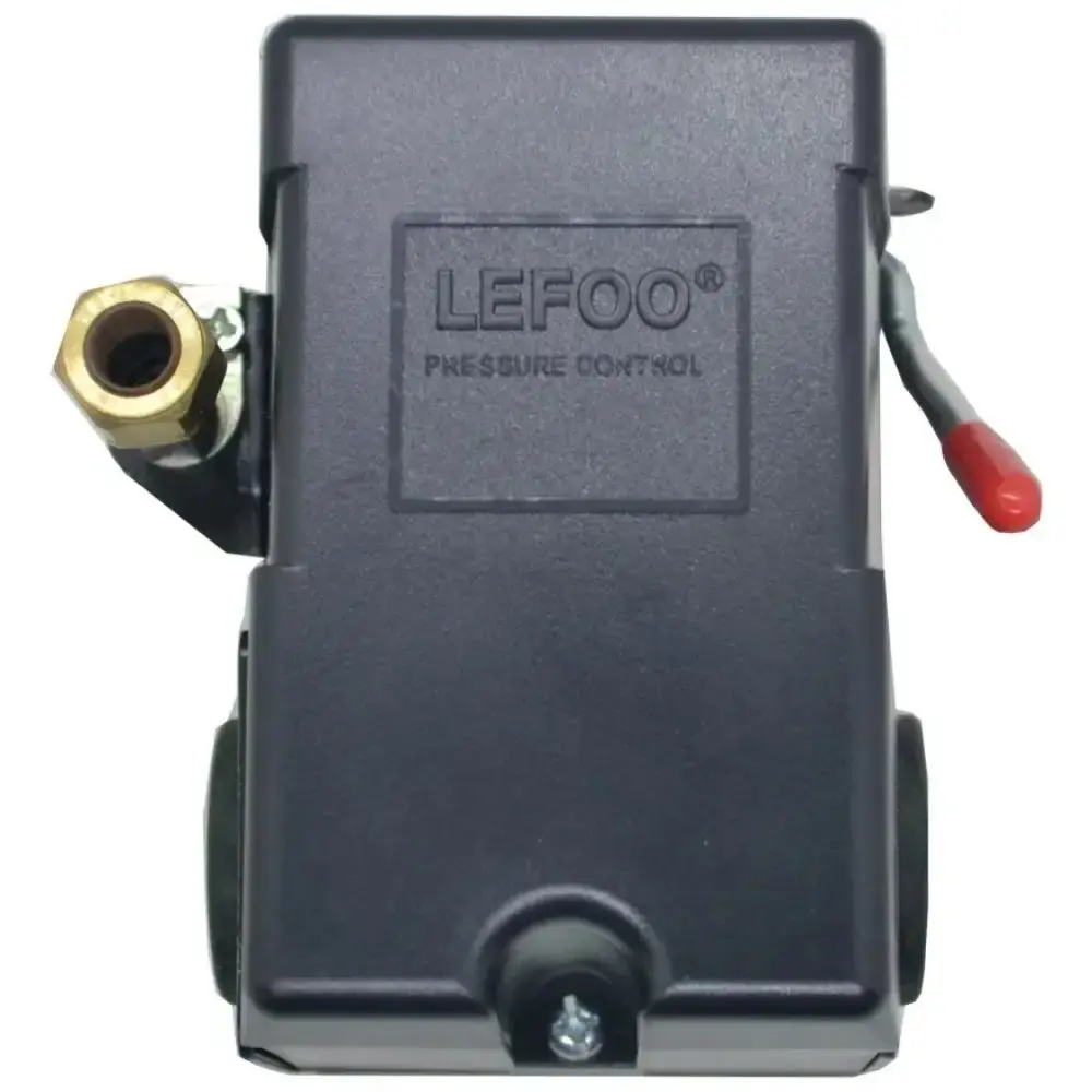 Pressostato com Alavanca Automático 100-140 Psi 4 vias OD05 JOITEC — fotografia de referência