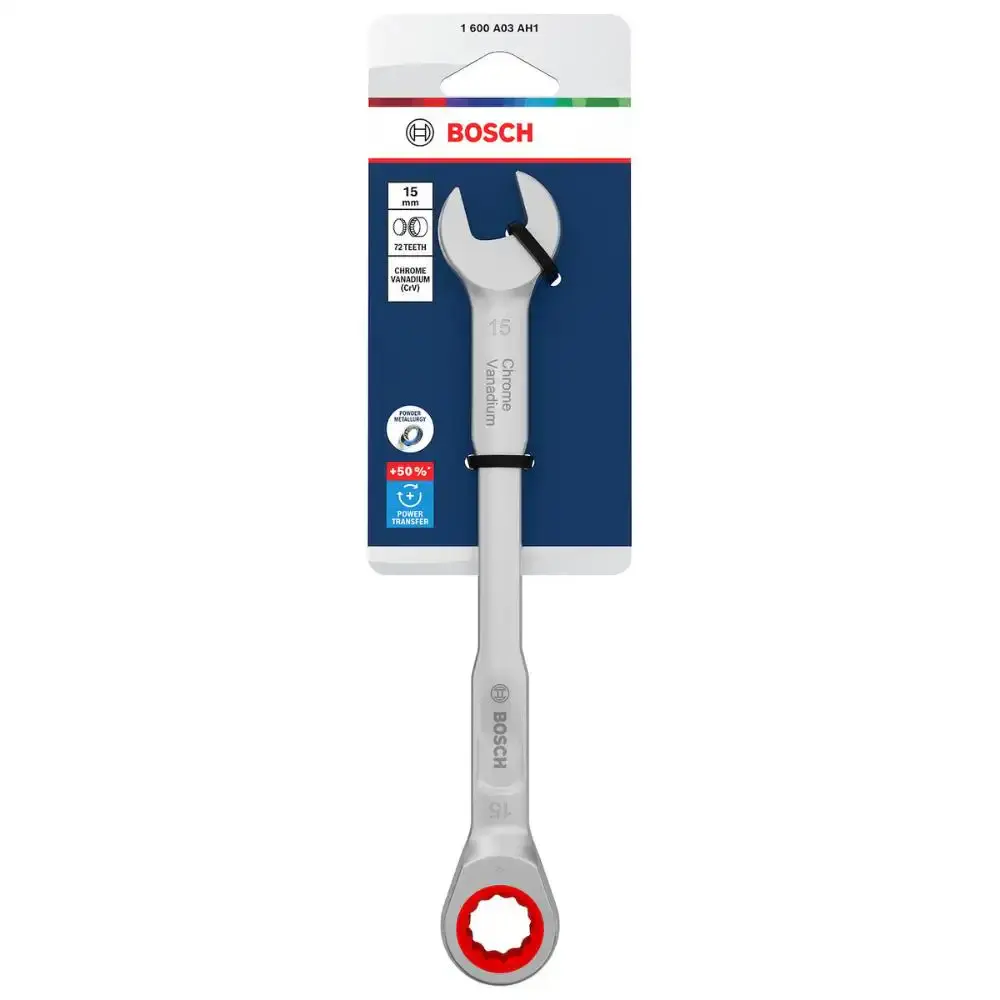 Chave catraca combinada 15MM bosch Bosch Ferramentas Manuais — fotografia 2