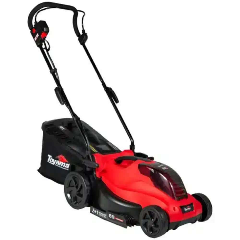 Cortador de grama a bateria 58V com recolhedor bateria e carregador TBT58LM420X Toyama
