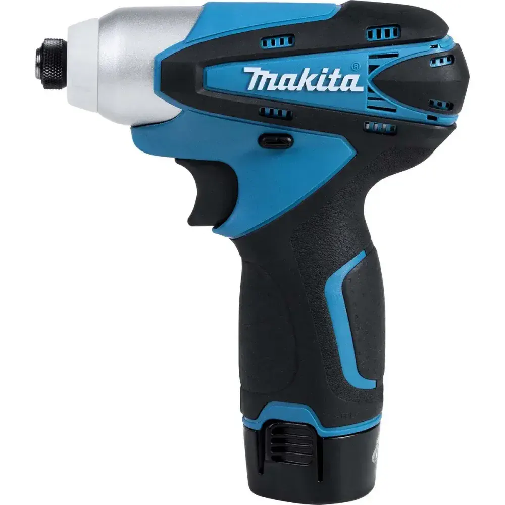 Kit furadeira parafusadeira de impacto à bateria 12V Makita — fotografia 8