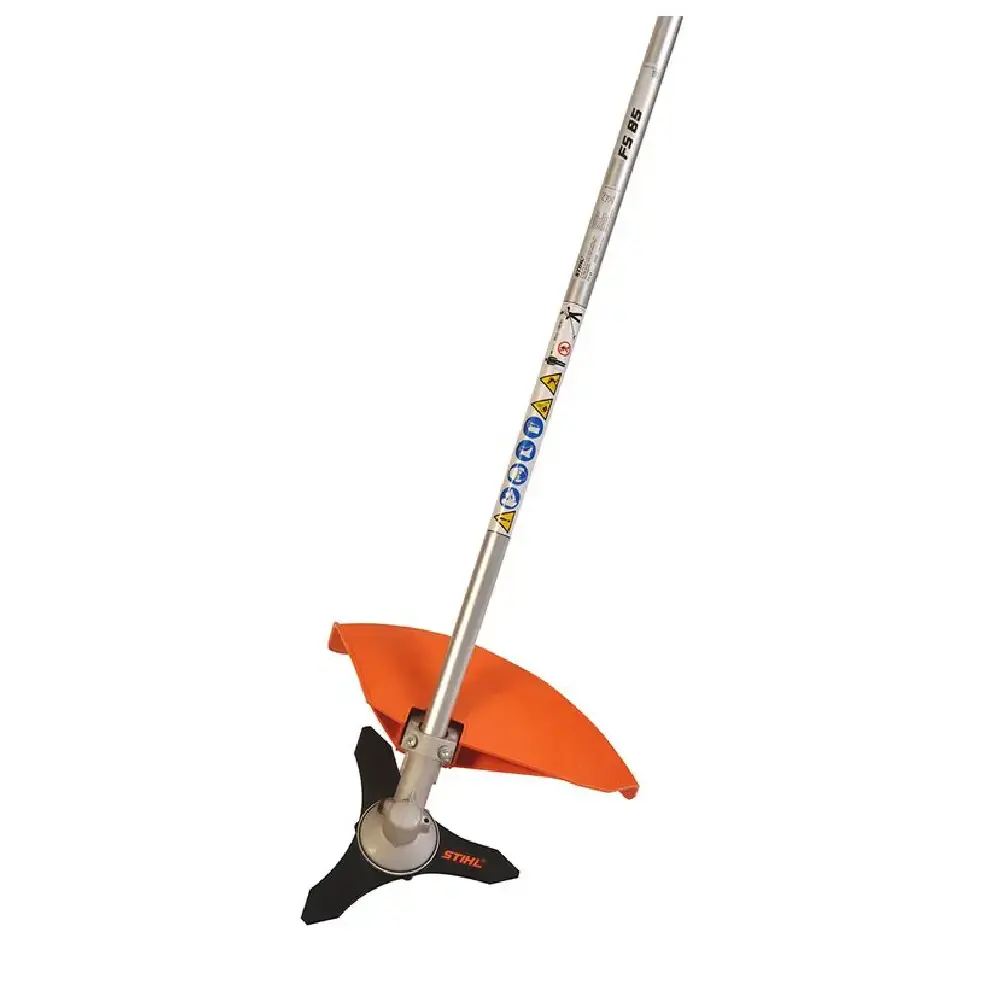 Roçadeira combustão a gasolina 1,3 CV 25 CC lâmina 3 facas FS 85 Stihl — fotografia 3