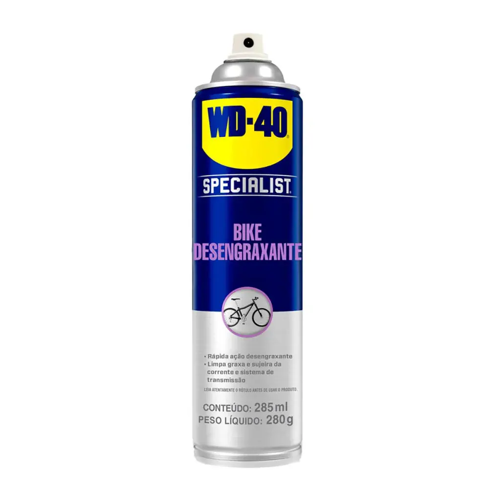 Desengraxante e limpador de correntes aerossol bike Wd-40 — fotografia 2