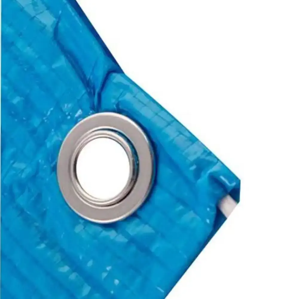 Lona 6 x 3 Metros 100 Micras Polietileno Azul Leve VONDER — fotografia 4