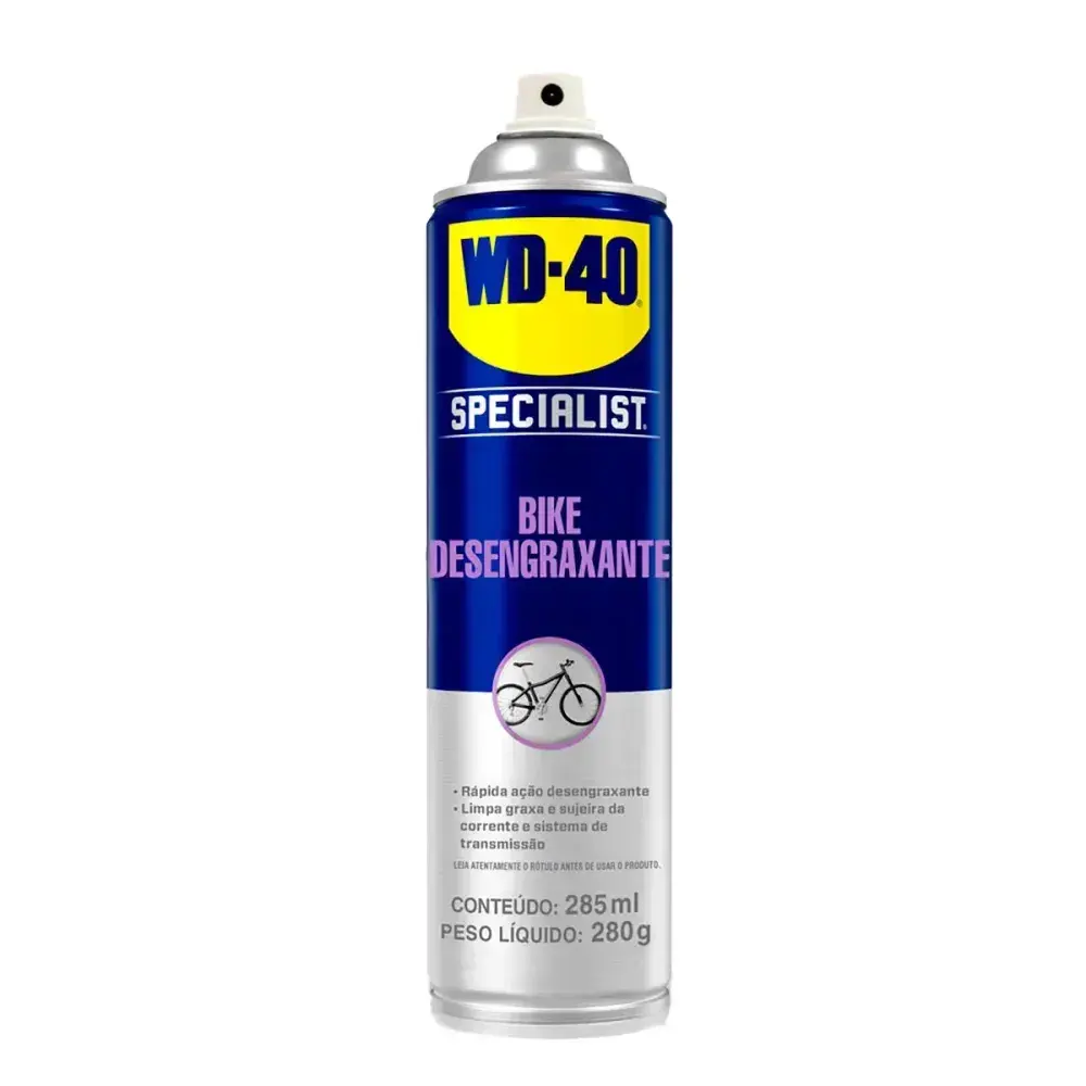 Desengraxante e limpador de correntes aerossol bike Wd-40 — fotografia 6