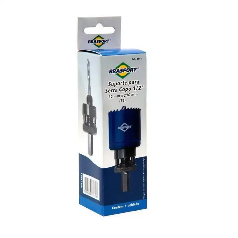 Suporte para serra copo 1/2 POL T2 de 32 à 210 MM 8961 Brasfort — fotografia 3