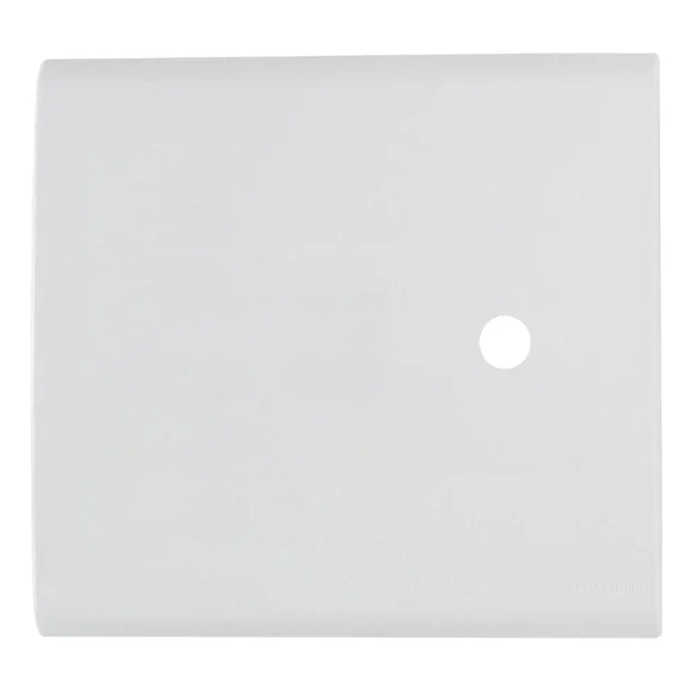 Placa com 1 furo 4X4 9,5 mm liz bege Tramontina
