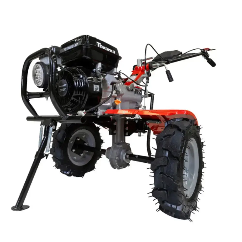 Motocultivador a gasolina 7HP 212CC com rodas 8 POL Toyama — fotografia 7