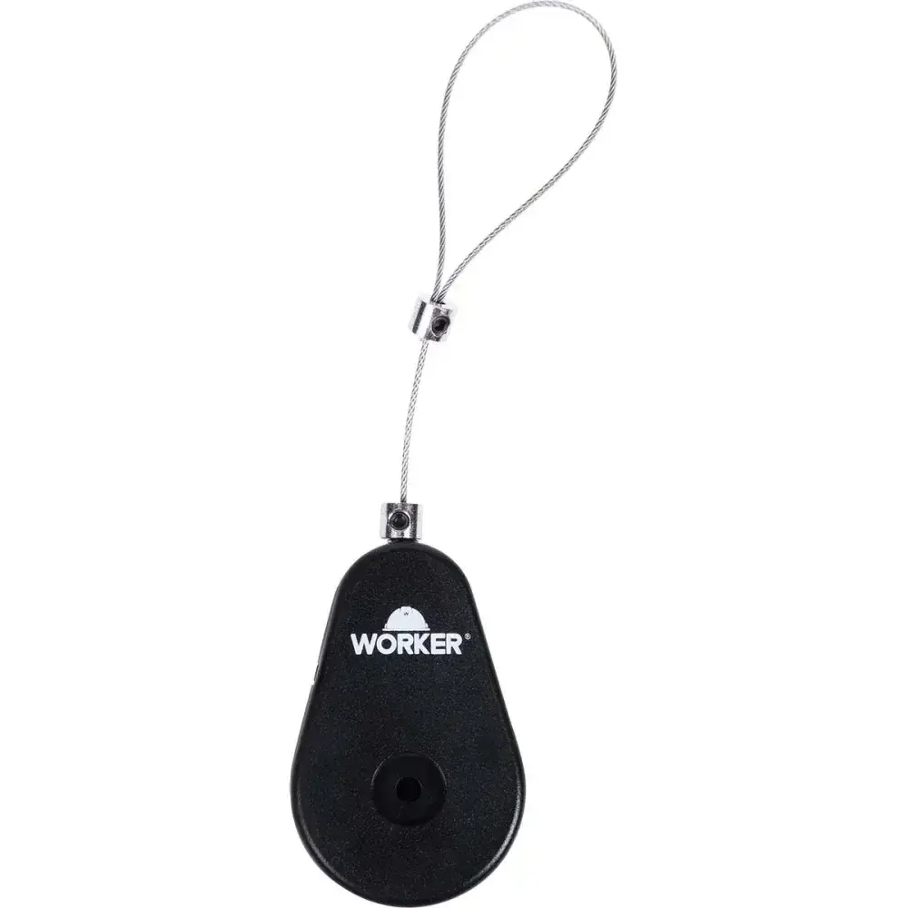 Dispositivo antifurto retrátil 1M preto Worker
