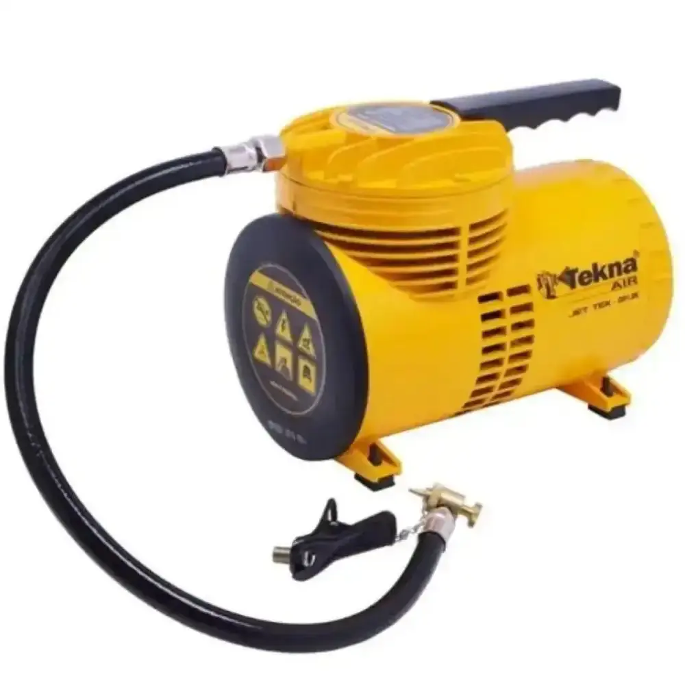 Compressor de ar direto 1/4 HP 50 PSI kit de acessórios bivolt CD12151BK Tekna — fotografia 5