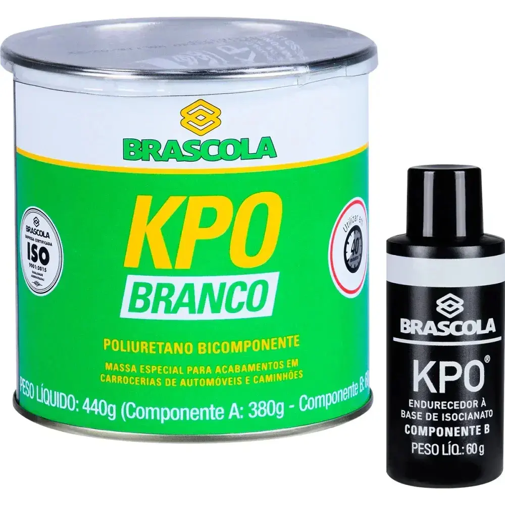 Brascoved kpo poliuretano bicomponente 440G - branco Brascola — fotografia 6