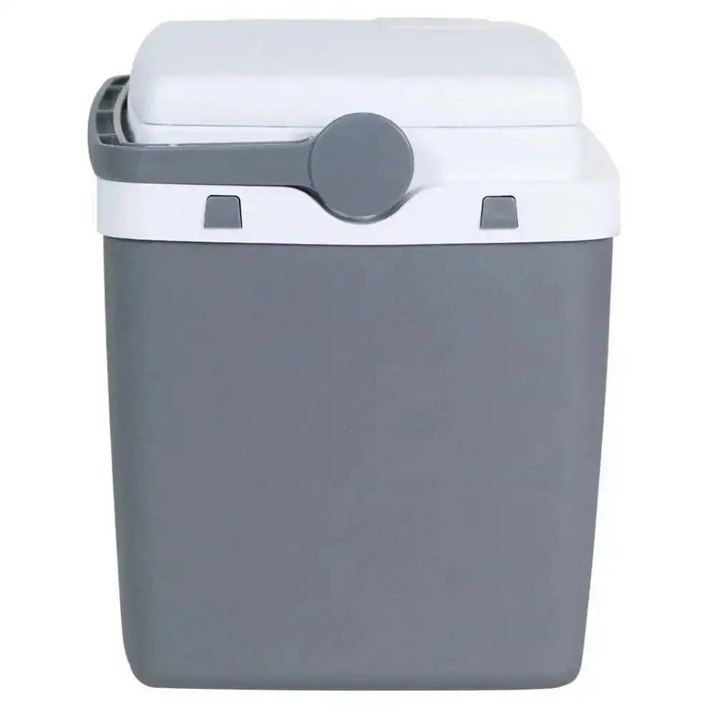 Caixa Térmica 6L Cooler Cinza BEL com Copo Térmico c Tampa 360ml Preto MOR — fotografia 4