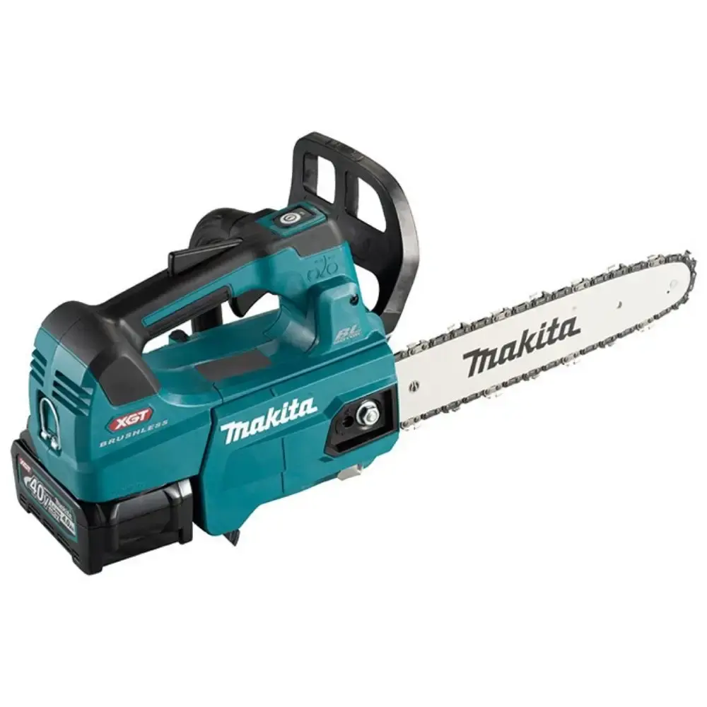 Motosserra sabre 30CM 1,4KW com bateria 40V 4,0AH e carregador Makita