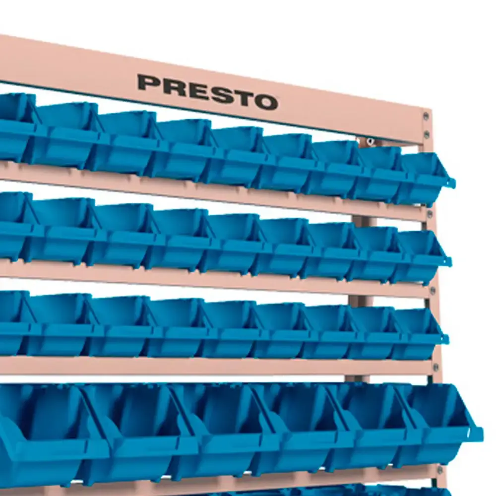 Kit estante pratica com 49 azul 93016 Presto — fotografia 5
