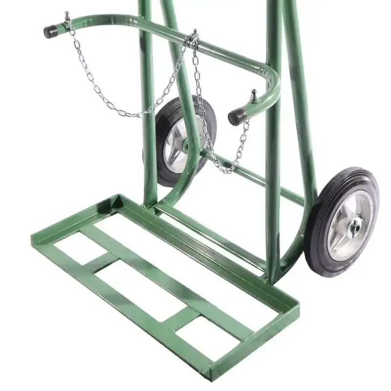 Carrinho maçarico para transporte de 2 cilindros oxigênio/acetileno CRLM-106N CRCLDOAE7H Evald — fotografia 4