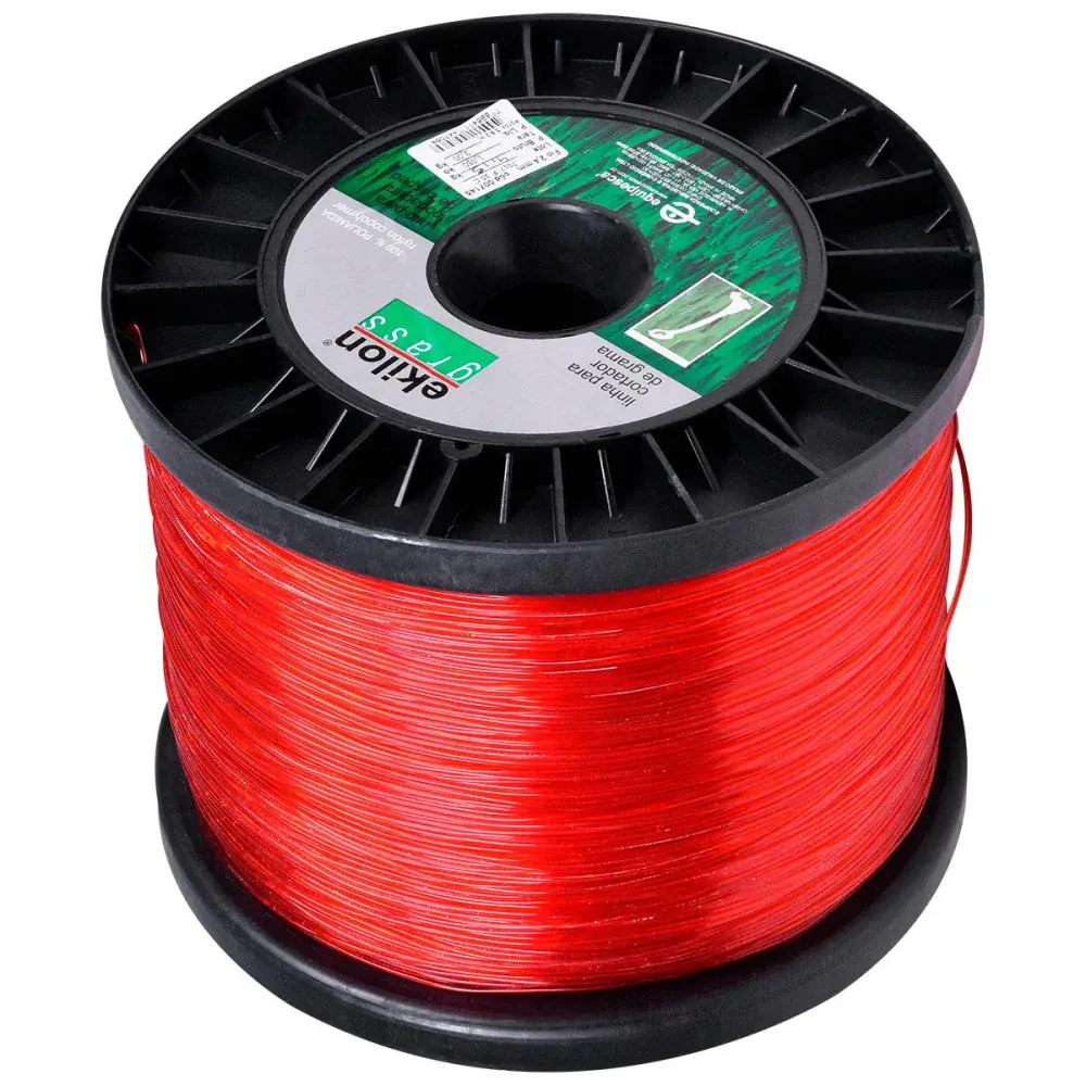 Fio de nylon para aparador e roçadeira 2,4MM x 582M 3KG Ekilon