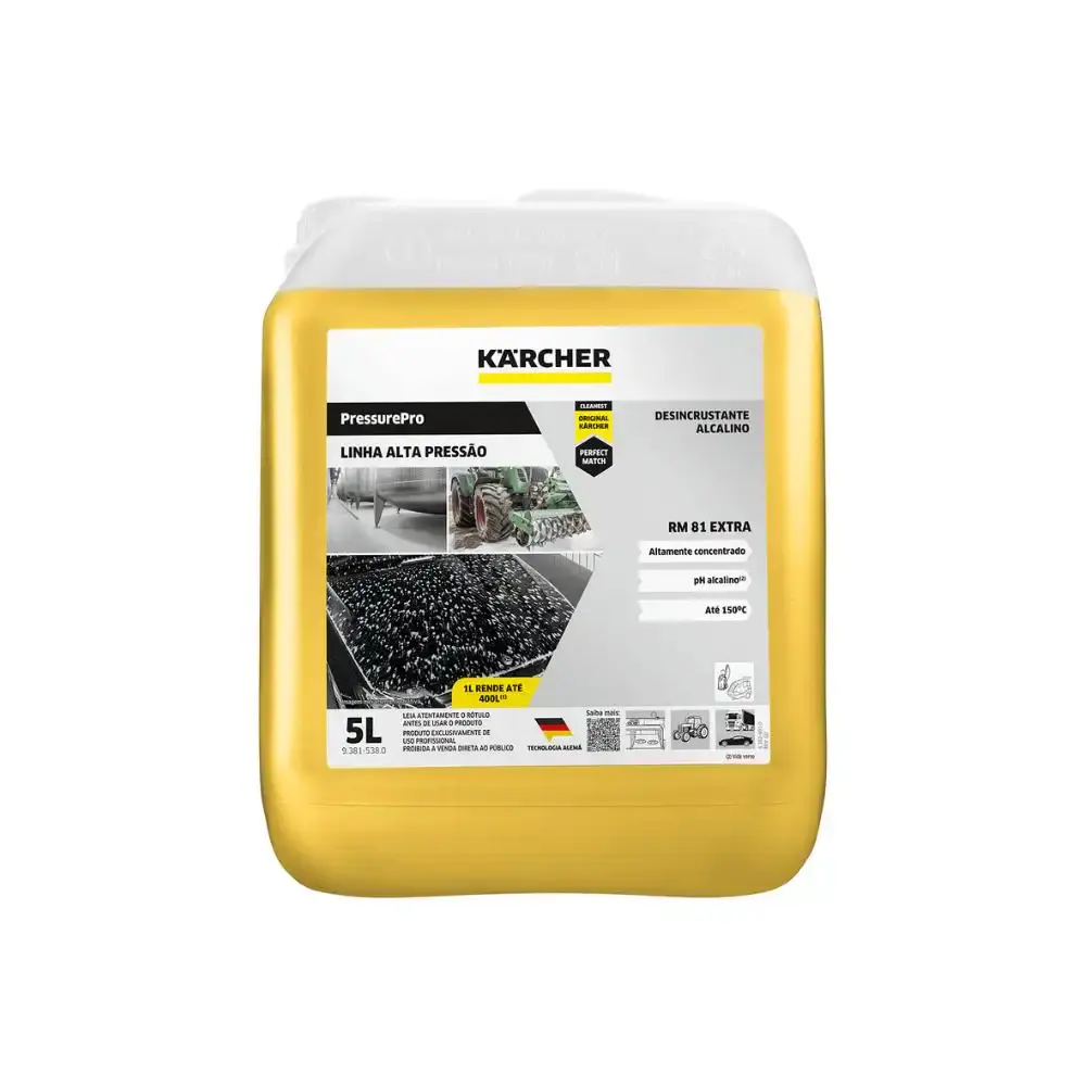 Detergente desincrustante alcalino RM 81 5L Karcher — fotografia de referência