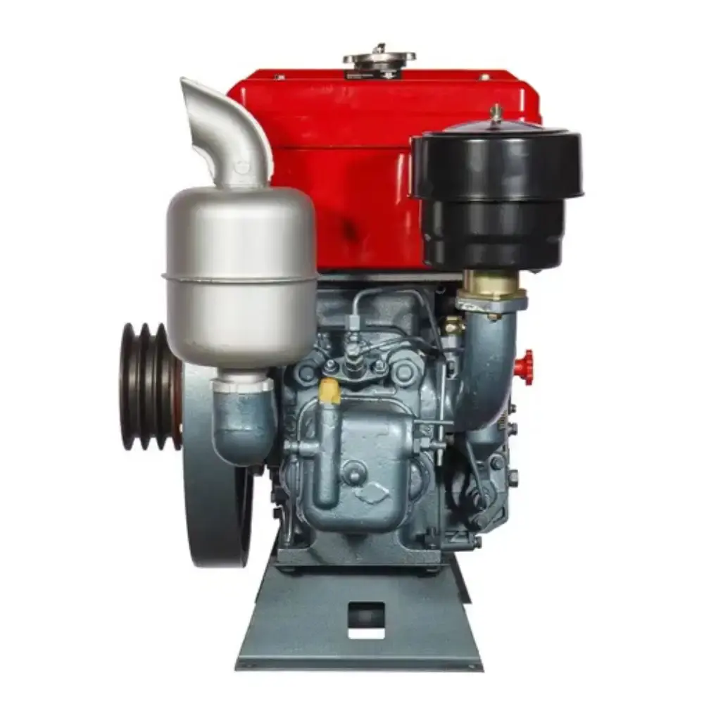 Motor diesel 16,5 HP partida manual refrigerado a água TDWE18R-XP Toyama — fotografia 3