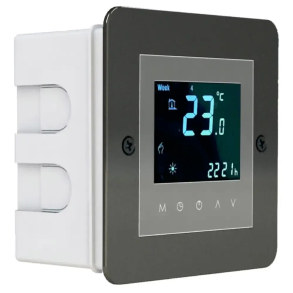 Comando digital touch wifi para sauna a vapor compact line 6 a 27 KW Sodramar — fotografia de referência
