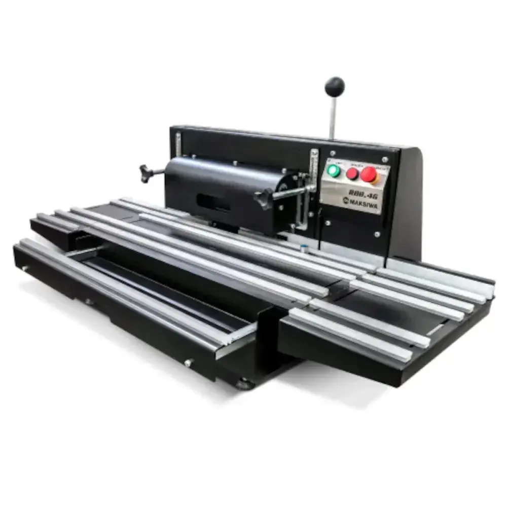 Refiladora de borda de bancada RBB4G 4 funções 2100W 220V Maksiwa — fotografia 6