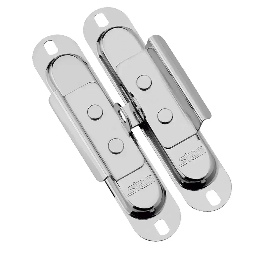 Fecho janela automático niquelado 10 pares Stam