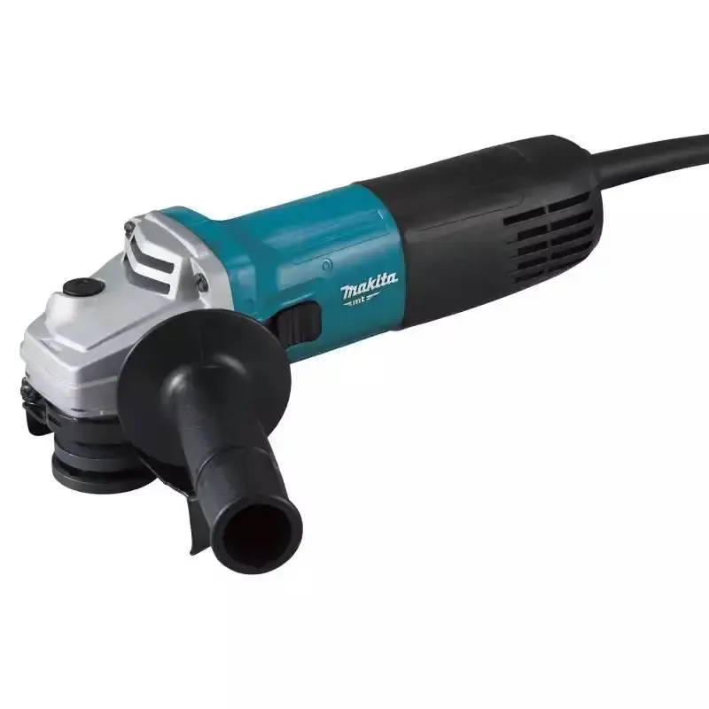 Esmerilhadeira angular 4.1/2 POL 720W profissional M9507B Makita MT + kit discos 220 V — fotografia 2