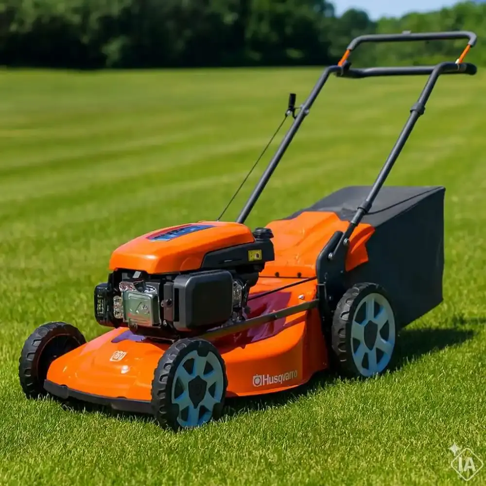 Cortador de grama a gasolina 3,6 HP corte 51 CM com recolhedor LC-151S Husqvarna — fotografia 6